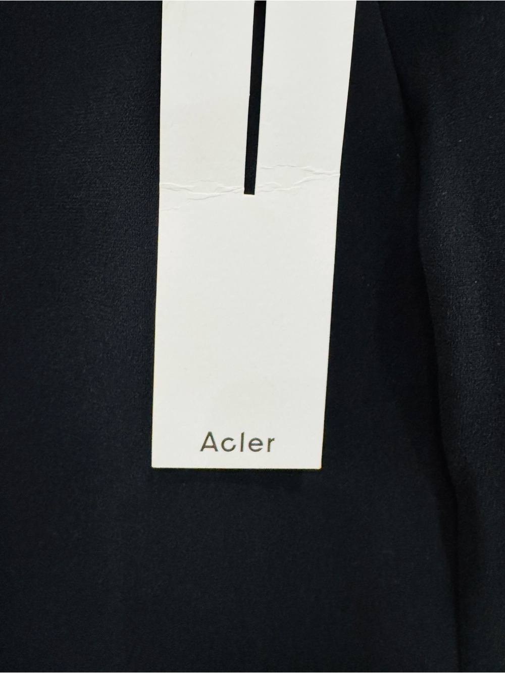 Acler Black Sleeveless Maxi Dress with Draped Waist Detail - Picture 9 of 10